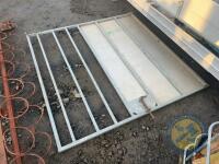 Dividing gate for Hudson 12x6'6 cattle trailer - 2