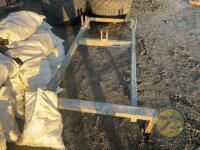 Galvanised 3 point linkage frame - 3