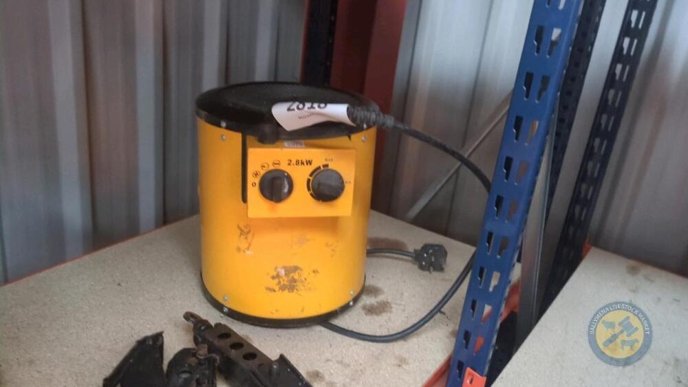 Yellow plug in heater