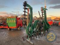 Agriquip 9m dribble bar with new blades, wire plates and control box - 2