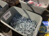 Lock rings of various sizes