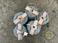 5x rolls of barbed wire - 2