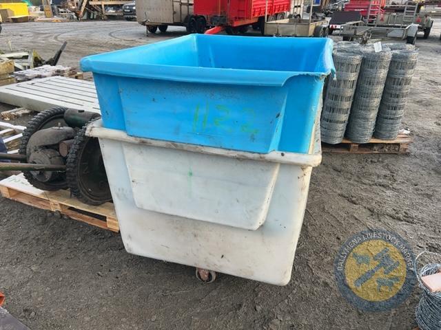 2x meal bins 250L