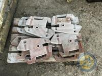 8x Tractor weights Vanmelt - 2