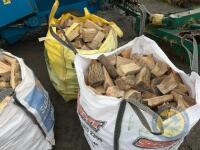 3x bags of firewood - 2