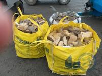 3x bags of firewood - 2