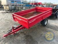 Marshall tipping trailer with hydraulic brakes - 3