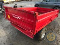 Marshall tipping trailer with hydraulic brakes - 7