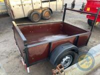 6x4 car trailer - 6