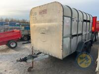 12x6 Wessex trailer with dividing gate & lights - 3