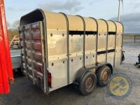 12x6 Wessex trailer with dividing gate & lights - 5