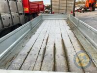 Dale 16x6'6 triaxle trailer with sides, ladder rack and ramps, brakes, lights & key - 5