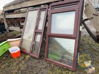 4x PVC windows - 2
