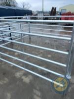 4x 10ft cattle hurdles & pins - 2