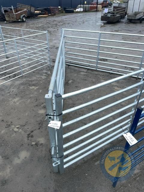 2x 10ft sheep hurdles, 1x damaged