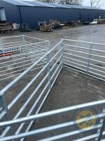 2x 10ft sheep hurdles, 1x damaged - 4