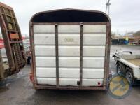 Crooks 10x6 livestock trailer with decks - 4