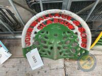 John Wallace & Sons Glasgow cast iron tractor seat - 2