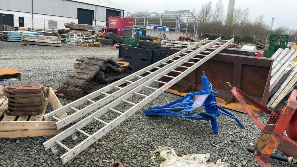 Extendable ladders