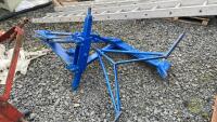 Blue mole plough