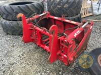 Redrock 1.6m sheargrab with JCB Q fit brackets - 3