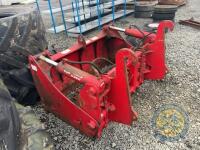 Redrock 1.6m sheargrab with JCB Q fit brackets - 4