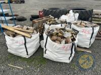 5 bags of firewood