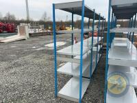 4 bays of Racking/Shelving - 2