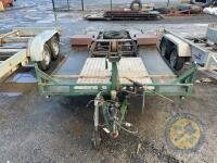 14ft 6 tractor / car tilt bed transporter - 2