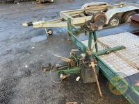 14ft 6 tractor / car tilt bed transporter - 4