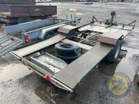 14ft 6 tractor / car tilt bed transporter - 6