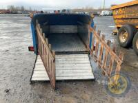Low roof Ifor Williams sheep trailer - 6