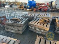 15 slurry channels with lids - 5