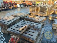 15 slurry channels with lids - 6