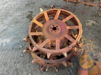 Fordson Major iron spike wheels - 2