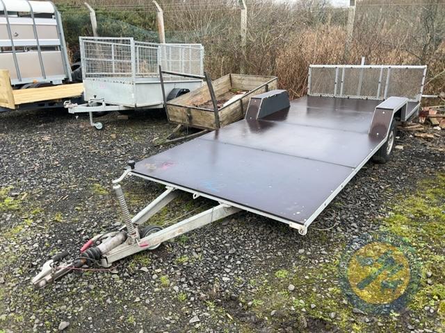 12x7'2 flat trialer