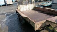 10x6 Ifor Williams plant trailer - 3