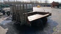 10x6 Ifor Williams plant trailer - 4