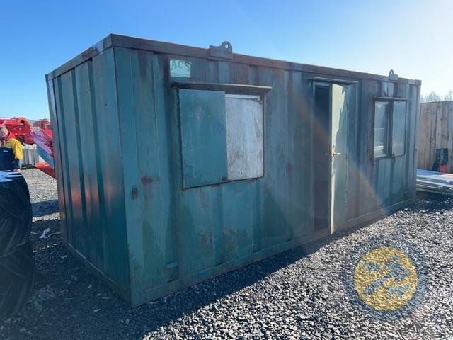 Green 20ft office container