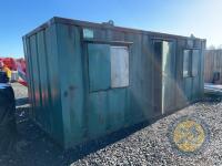 Green 20ft office container