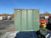 Green 20ft office container - 11