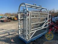 Galvanised Portable cattle crush