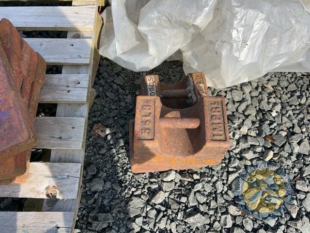 3x 56Lb hand weights