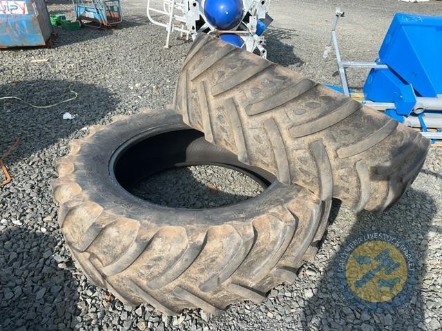 480/70/R38 Kleber tyres x2