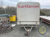 IFor Williams 12'6 x 6'6 dual purpose trailer - c/w decks, dividing gate, new brakes lees than 500 miles ago - 2