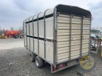 IFor Williams 12'6 x 6'6 dual purpose trailer - c/w decks, dividing gate, new brakes lees than 500 miles ago - 7