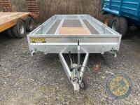 New crooks 16ft 7 trailer - 2