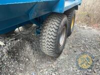 Kane 12 tonne silage trailer & grain door - lights and brakes working - 5