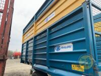 Kane 12 tonne silage trailer & grain door - lights and brakes working - 6