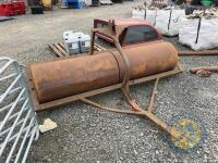 Water filled land roller - 2
